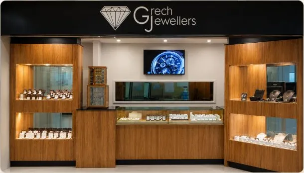 Inside the Grech Jewellers showroom